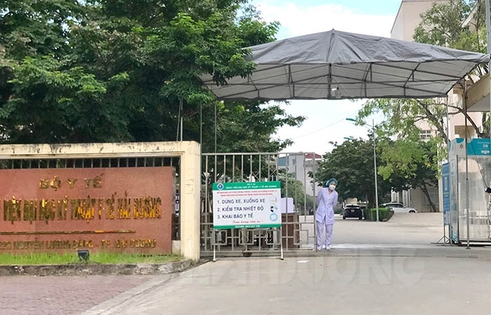 Bệnh viện Trường Đại học Kỹ thuật y tế Hải Dương xét nghiệm SARS-CoV-2 dịch vụ từ ngày 23.8 